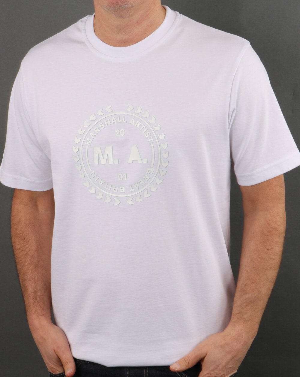 Marshall Artist Hi-density T-shirt White