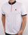 Fila Vintage 1/4 Zip Shirt White/Navy/Red