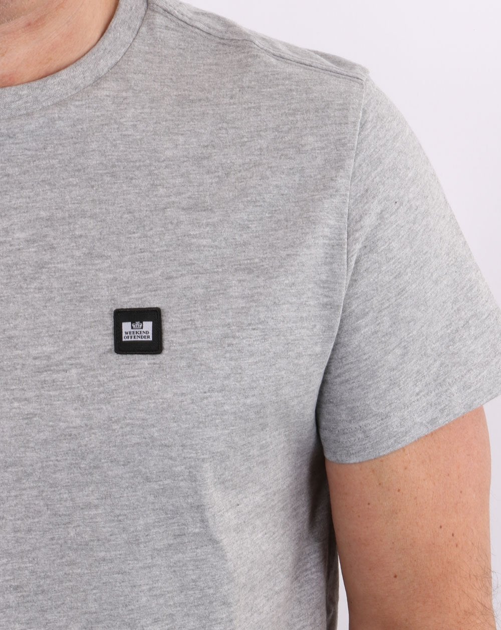Weekend Offender Beach T-shirt Grey Marl