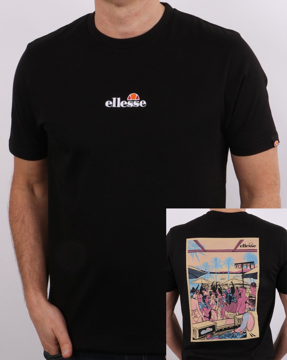 Ellesse Cucce T Shirt Black