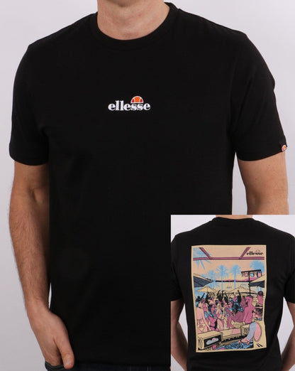 Ellesse Cucce T Shirt Black