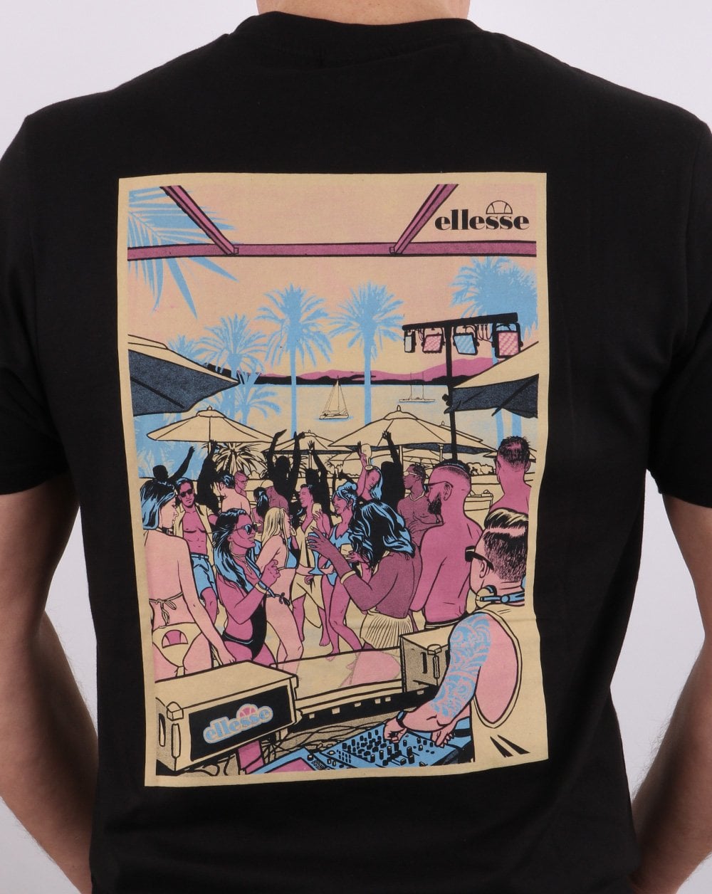 Ellesse Cucce T Shirt Black