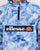Ellesse Quarter Zip Jacket Tie Dye Blue