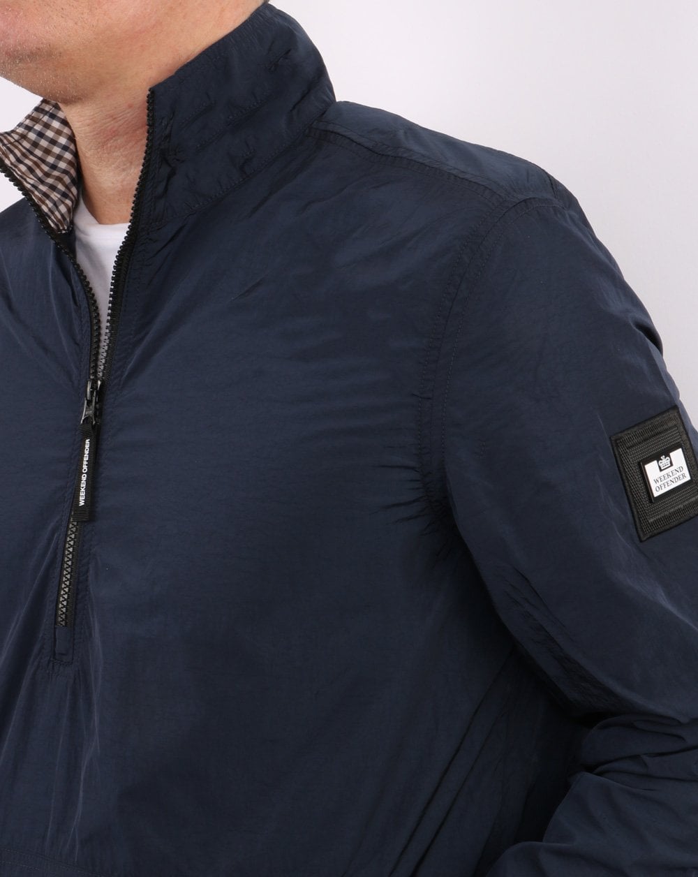 Weekend Offender 1/4 Zip Jacket Navy