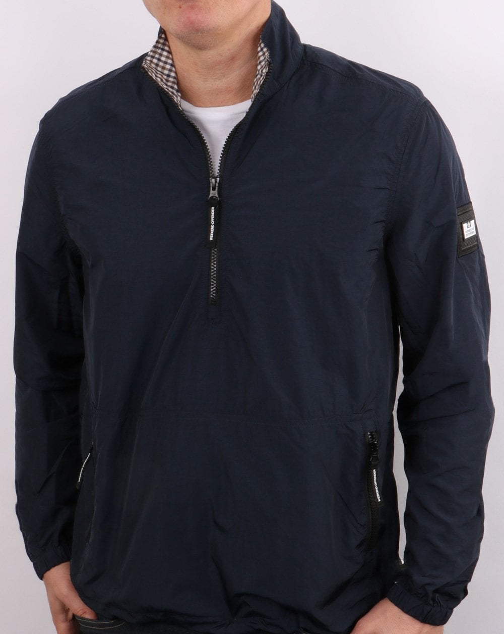 Weekend Offender 1/4 Zip Jacket Navy