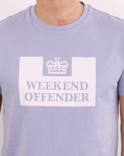 Weekend Offender Prison T-shirt Lilac