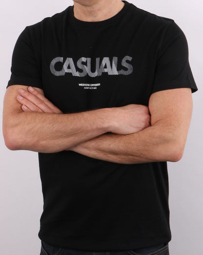 Weekend Offender Casuals T-shirt Black