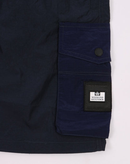 Weekend Offender Malmock Shorts Navy