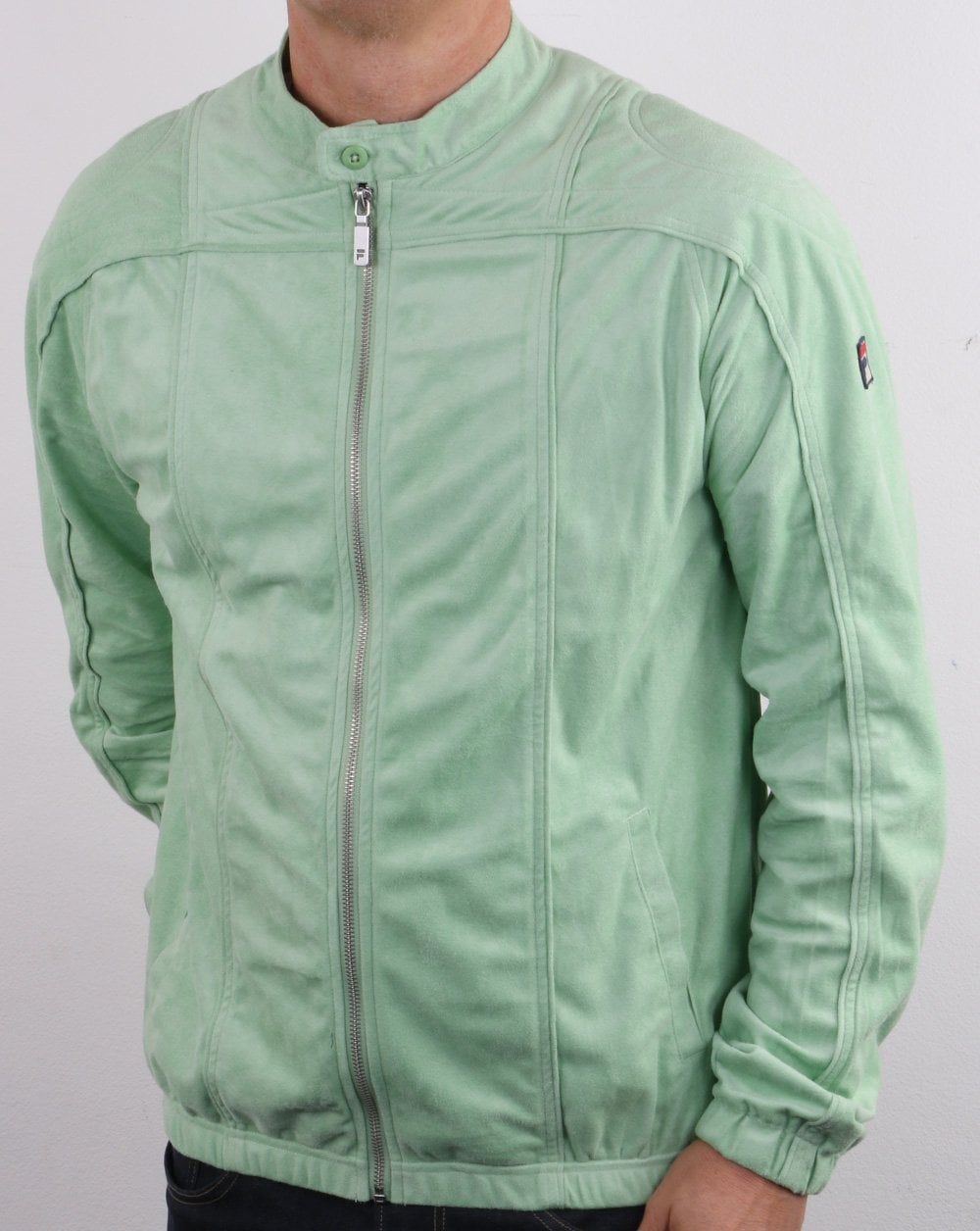 Fila Vintage Terrinda Mk3 Track Top Lime