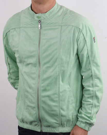 Fila Vintage Terrinda Mk3 Track Top Lime