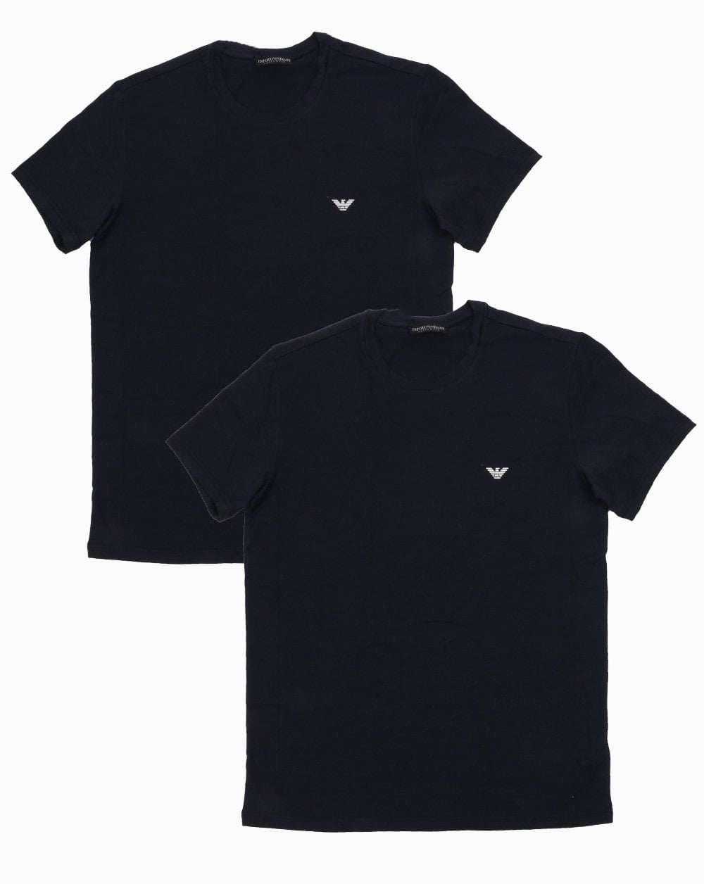 Emporio Armani 2 Pack T Shirts Night Navy