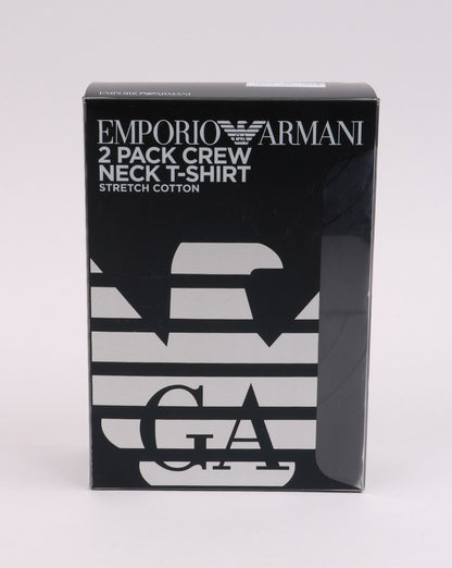 Emporio Armani 2 Pack T Shirts Night Navy