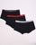 Emporio Armani 3 Pack Boxer Shorts Navy/red