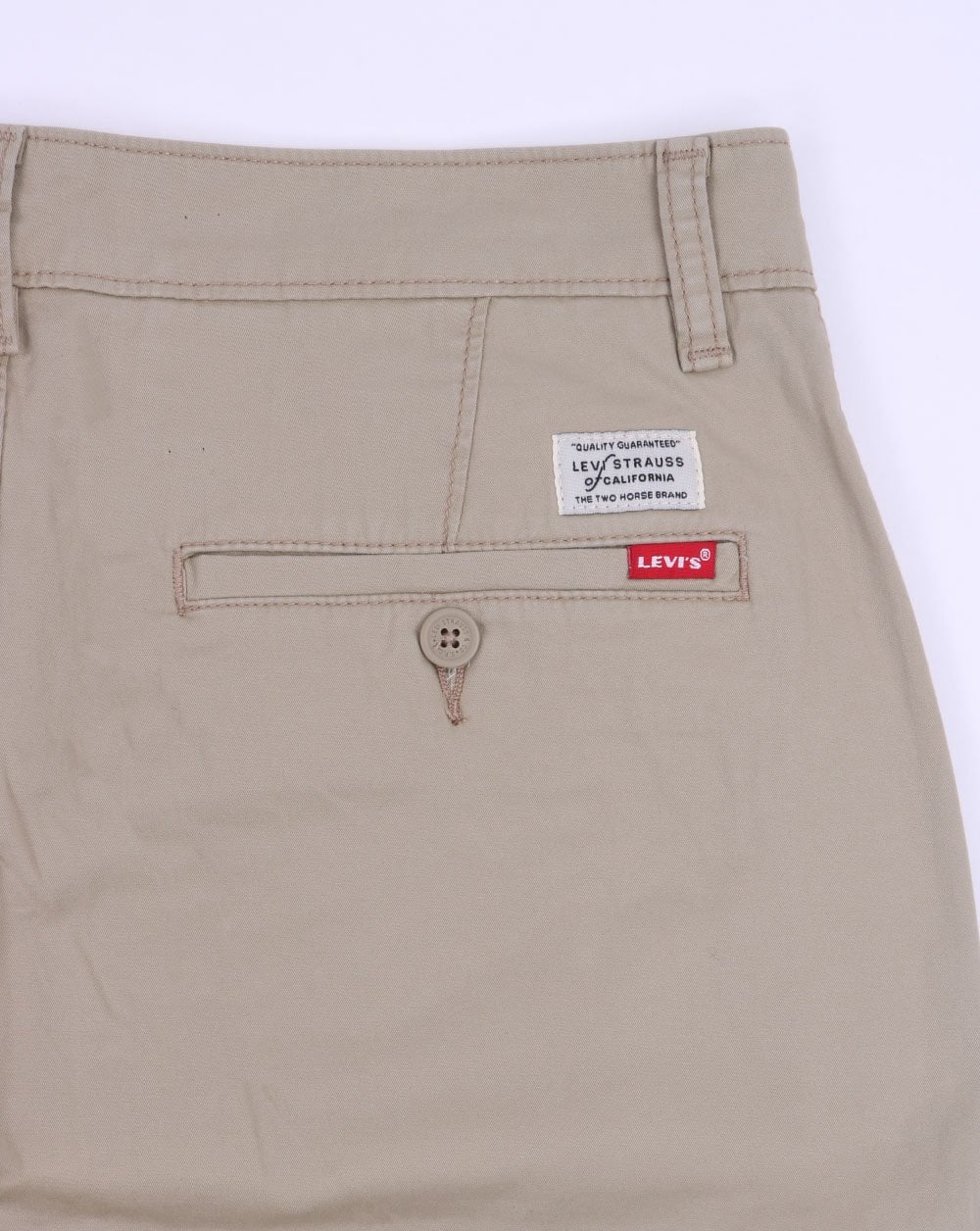 Levis Chino Shorts Light Sand