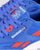 Reebok Classic Nylon Trainers Bold Blue/Dynamic Red