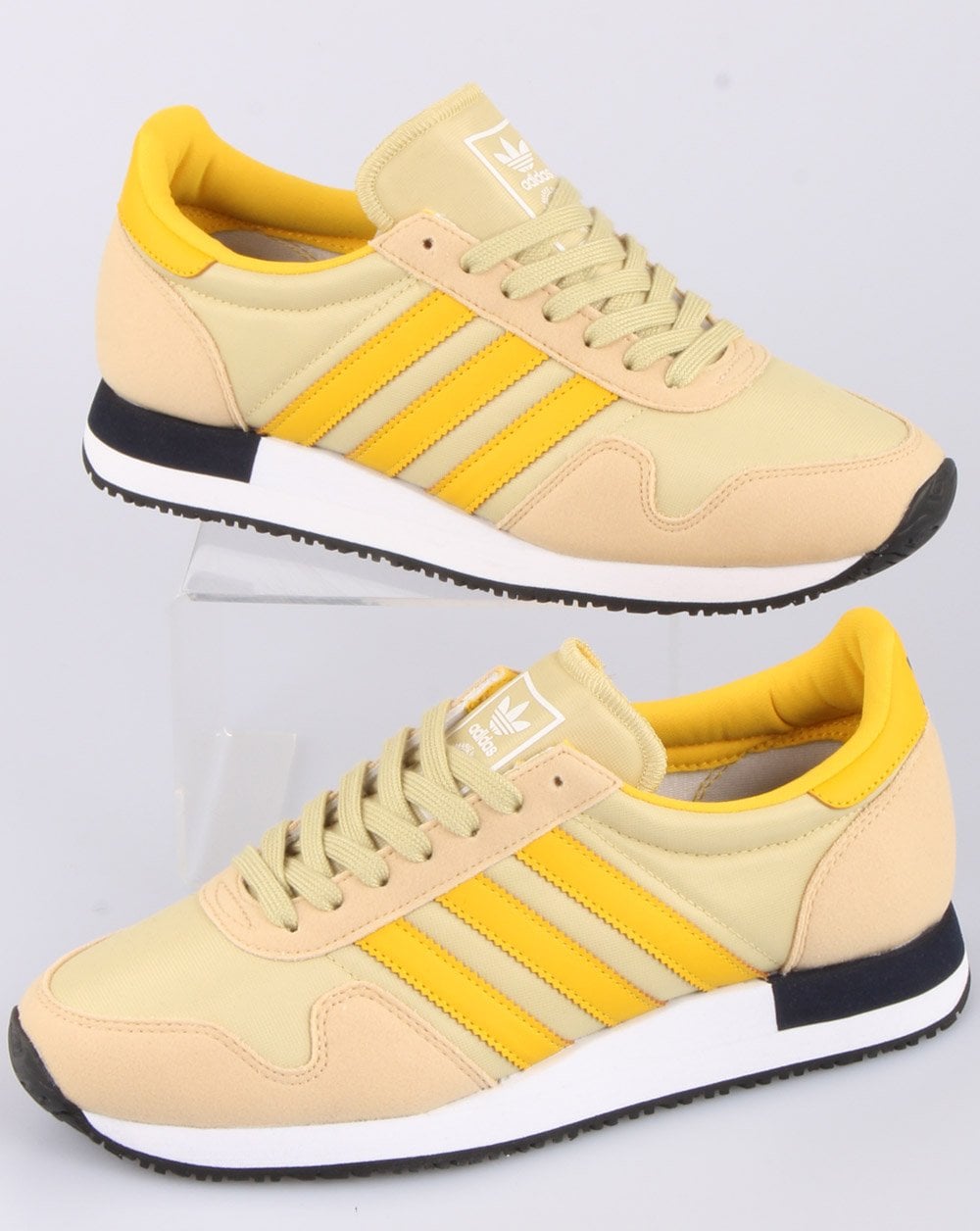 Adidas Usa 84 Trainers Hazy Beige/Hazy Yellow