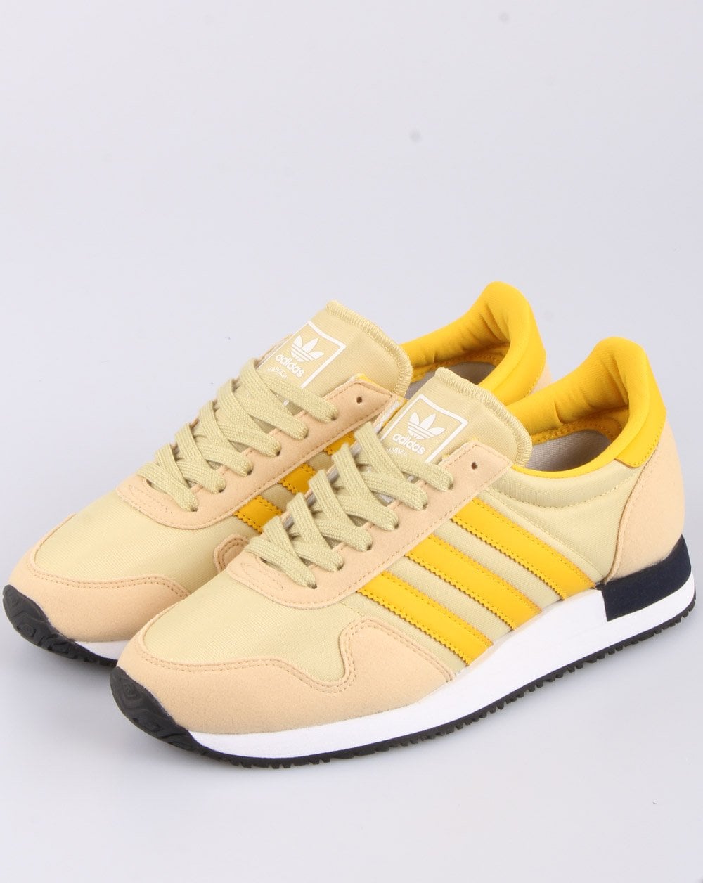 Adidas Usa 84 Trainers Hazy Beige/Hazy Yellow