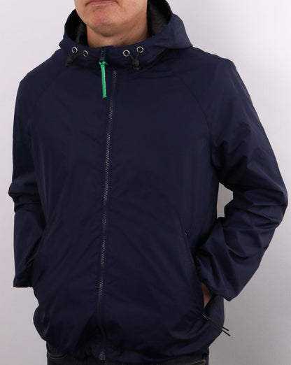 Benetton Defender Rain Jacket Navy