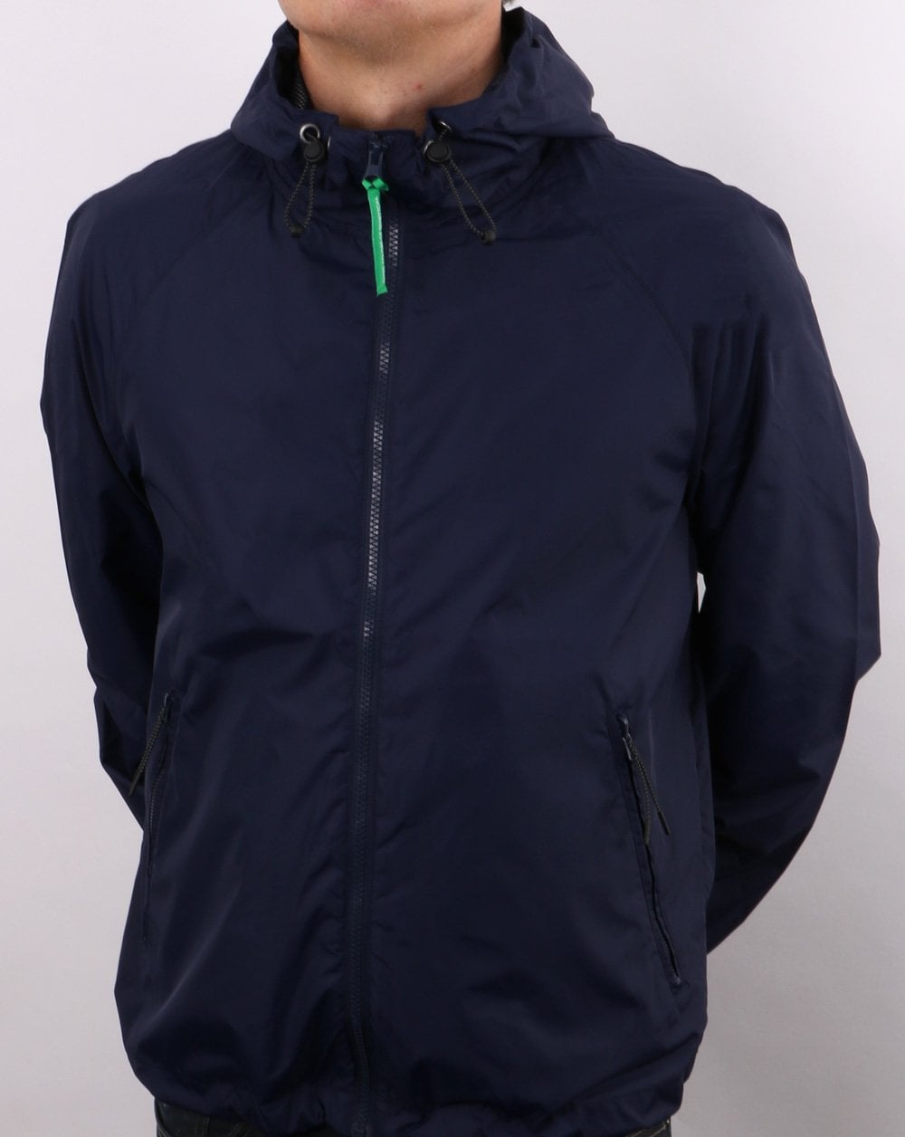 Benetton Defender Rain Jacket Navy