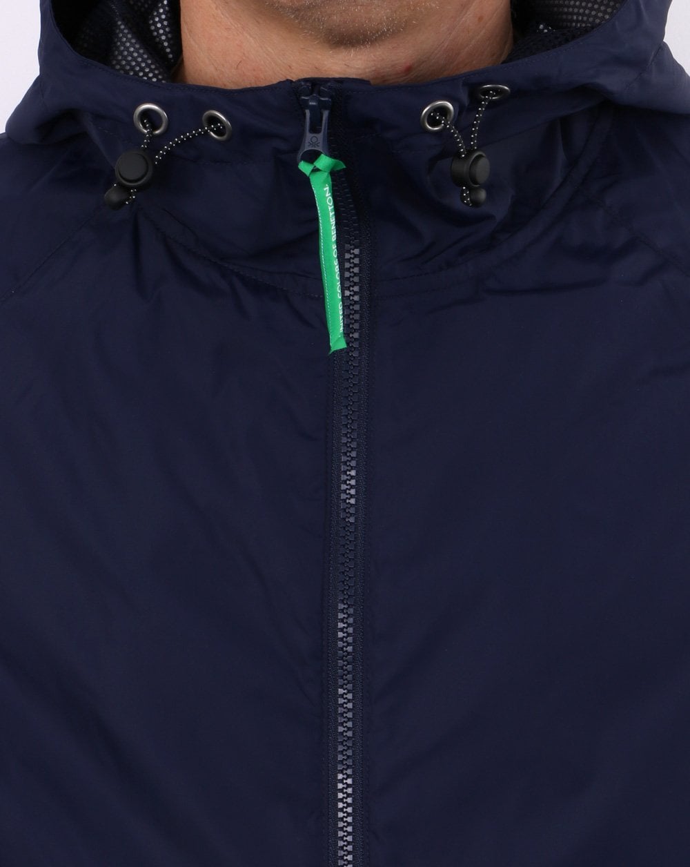 Benetton Defender Rain Jacket Navy