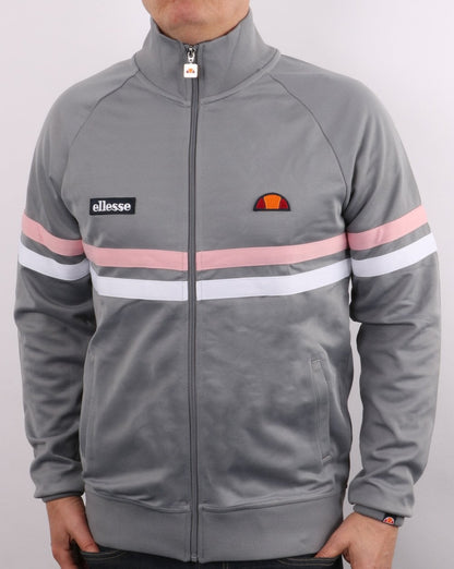 Ellesse Rimini Track Top Grey/Pink