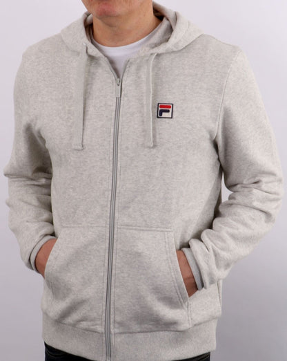 Fila Vintage Hoody Light Grey Marl