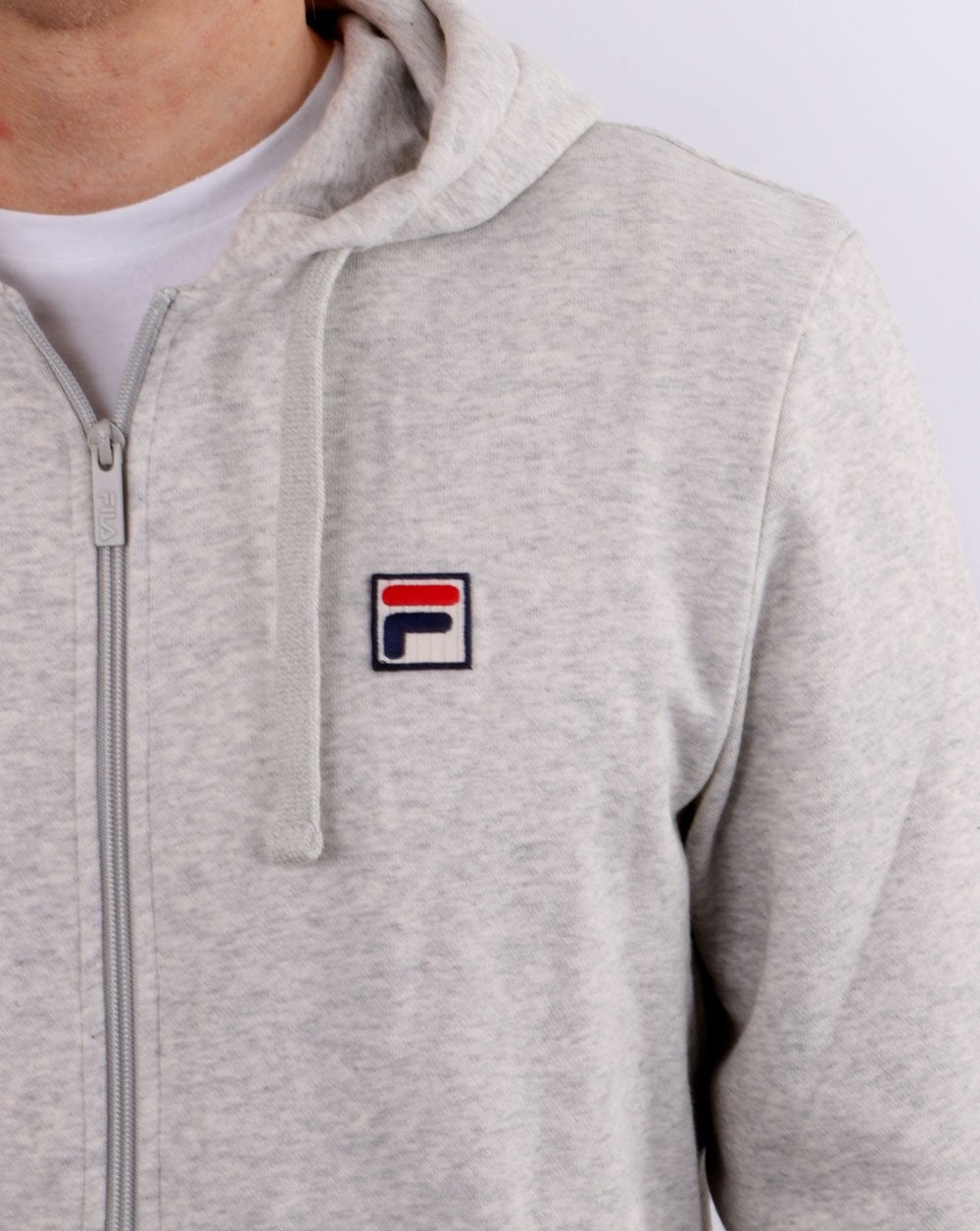 Fila Vintage Hoody Light Grey Marl