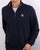 Fila Vintage 1/4 Zip Sweatshirt Navy