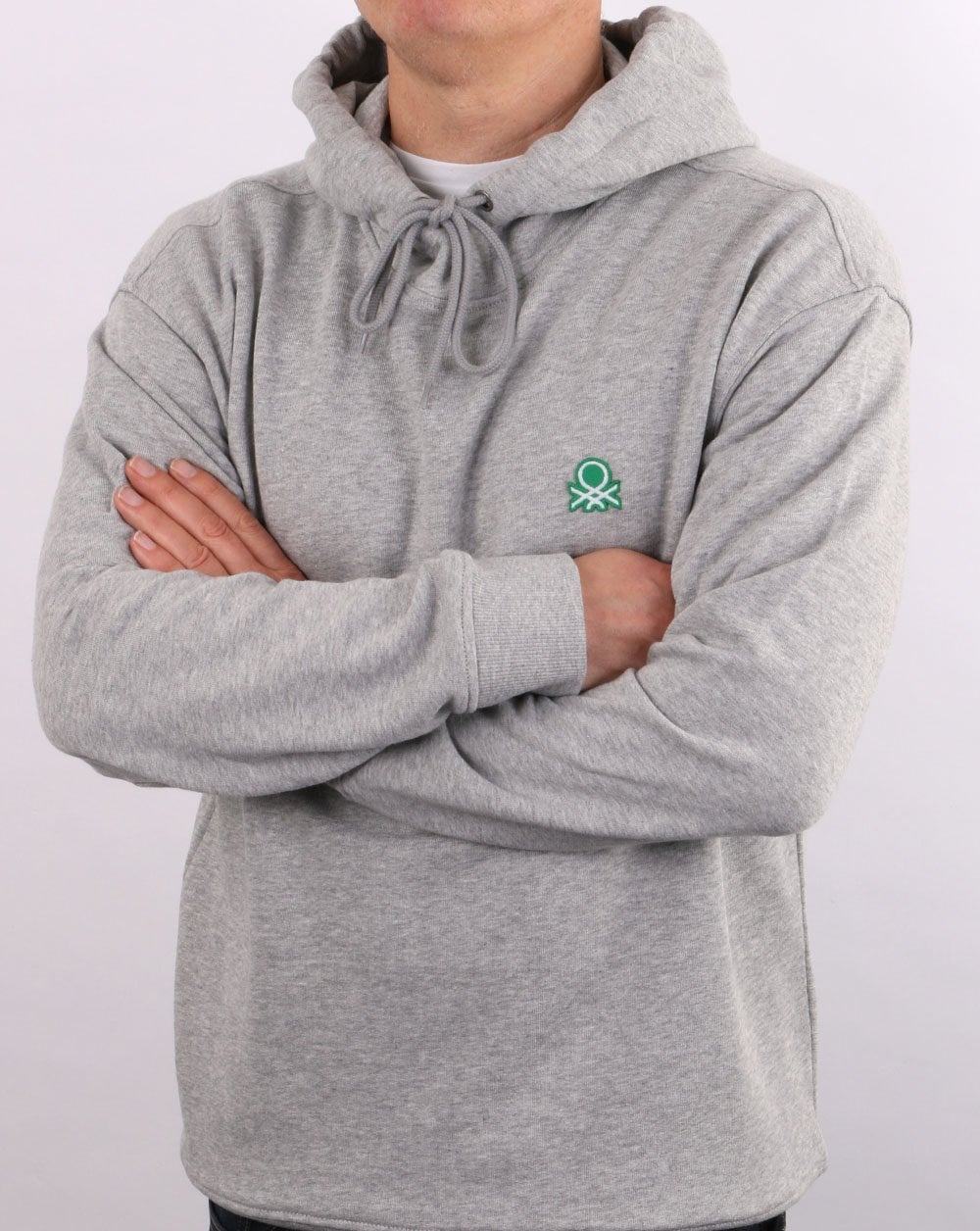 Benetton Hoodie Grey