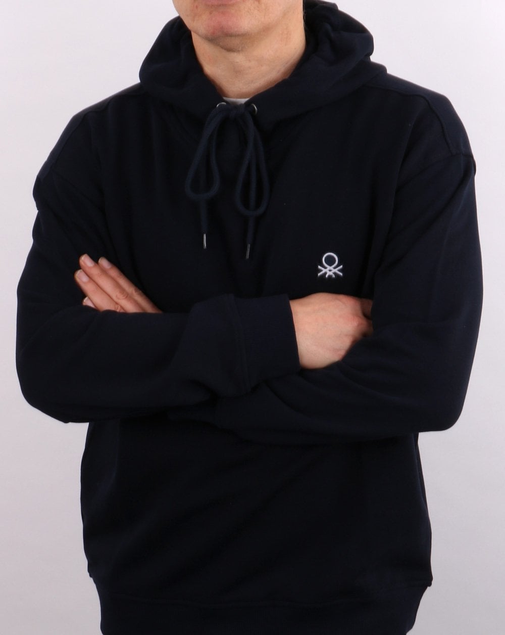 Benetton Hoodie Navy