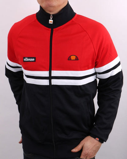Ellesse Rimini Track Top Navy/Red