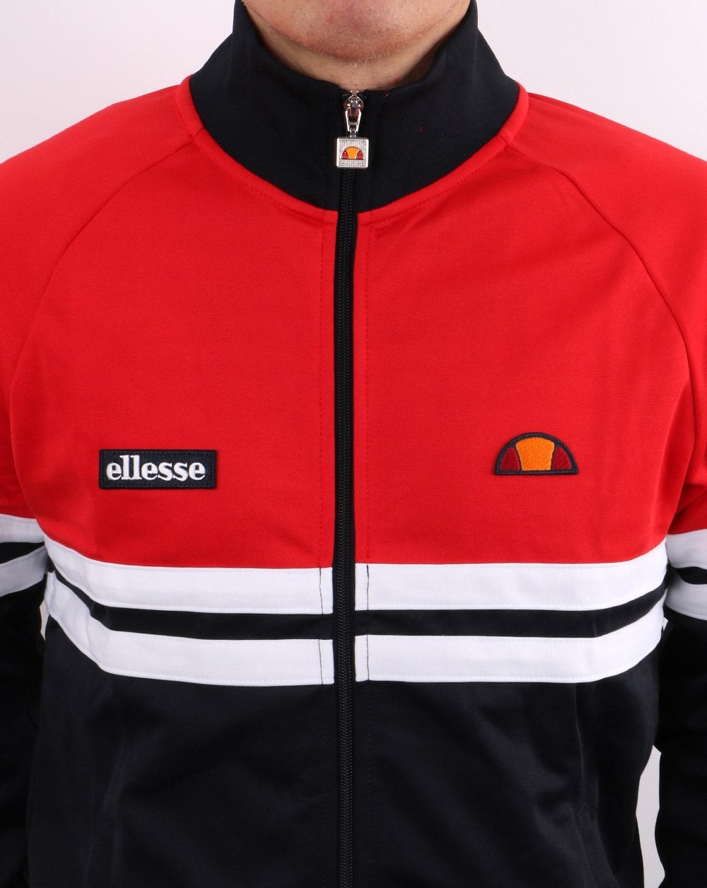 Ellesse Rimini Track Top Navy/Red