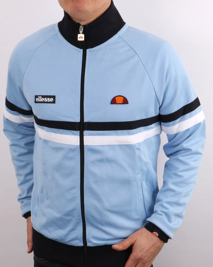 Ellesse Rimini Track Top Sky Blue/Navy/White