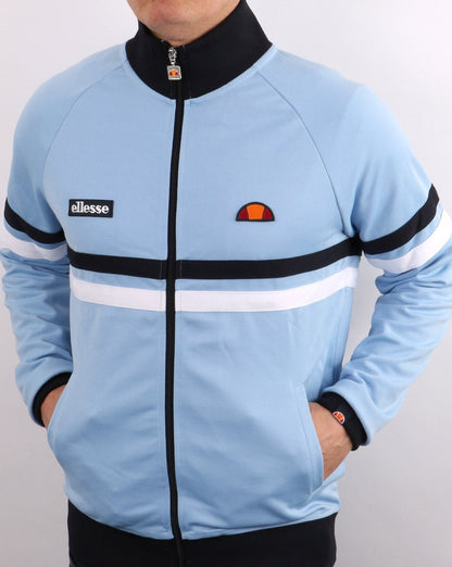 Ellesse Rimini Track Top Sky Blue/Navy/White