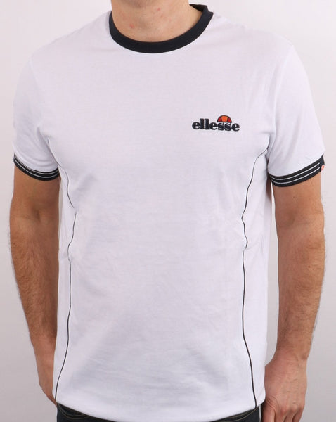 Ellesse Terracotta T Shirt White