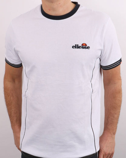 Ellesse Terracotta T Shirt White