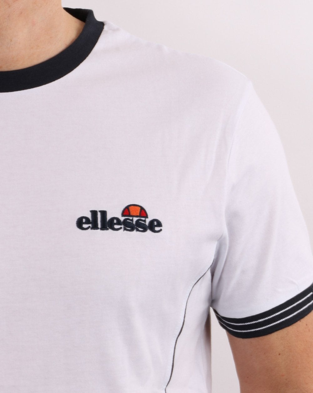 Ellesse Terracotta T Shirt White