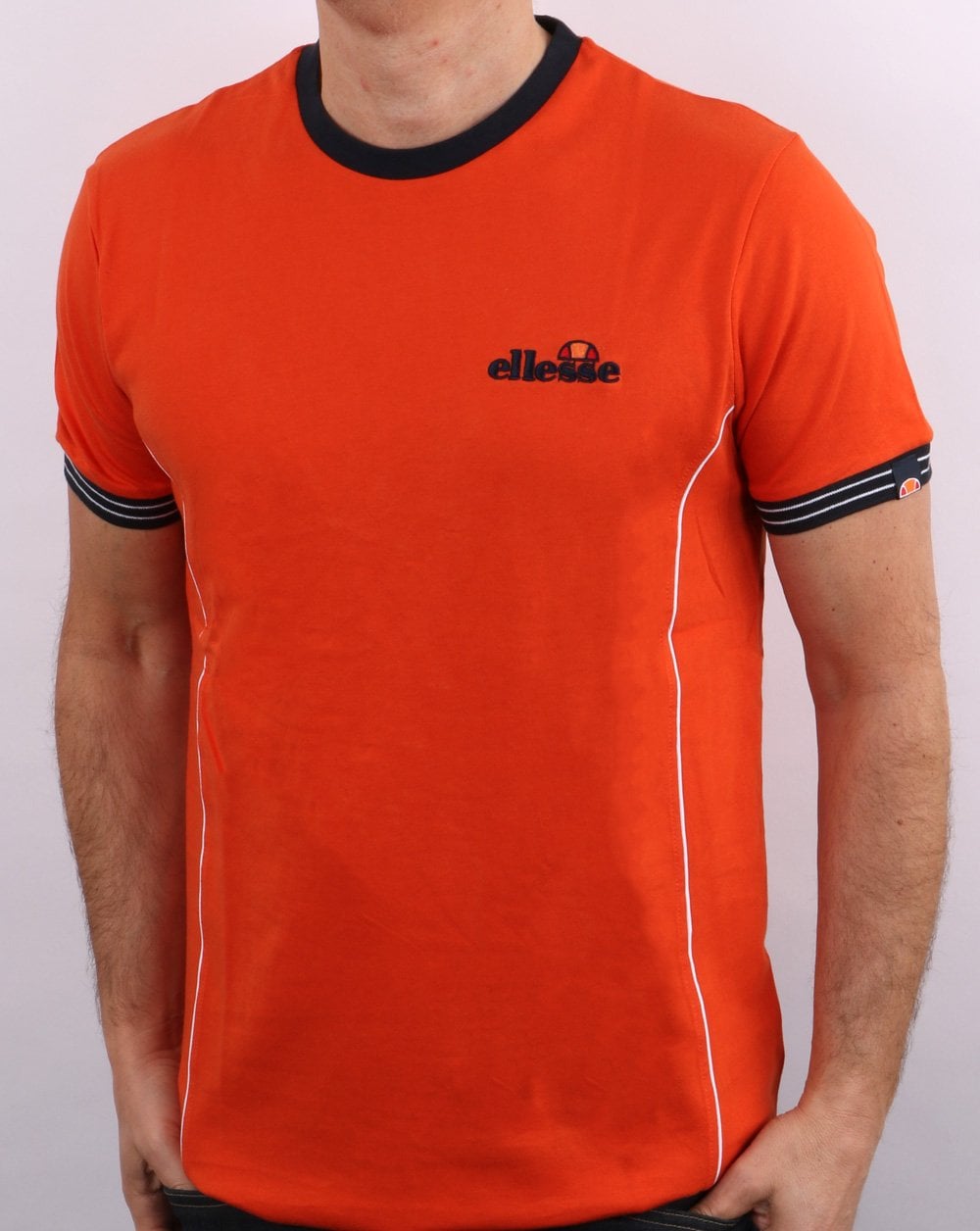 Ellesse Terracotta T Shirt Dark Orange