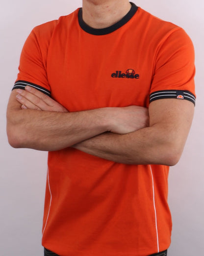 Ellesse Terracotta T Shirt Dark Orange
