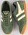 Gola Harrier Suede Trainer Evergreen/Off White
