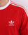 Adidas Originals 3 Stripes Ls T Shirt Scarlet Red