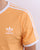 Adidas Originals 3 Stripes T Shirt Hazy Orange