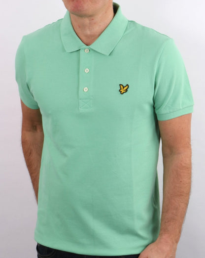 Lyle And Scott Polo Shirt Sea Mint