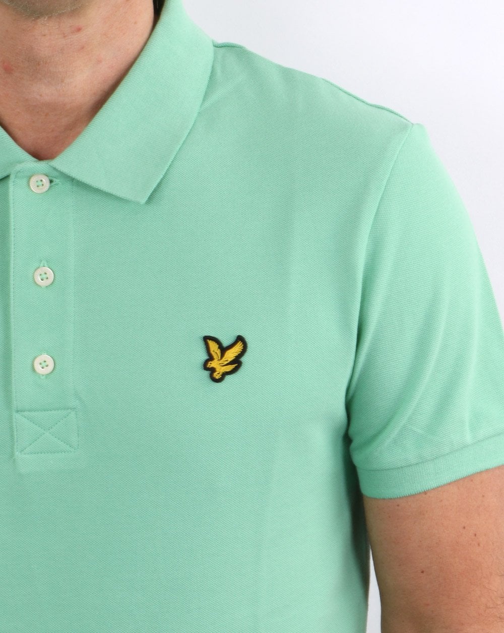 Lyle And Scott Polo Shirt Sea Mint