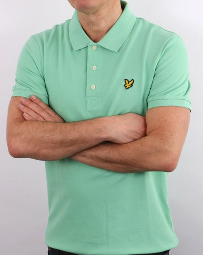 Lyle And Scott Polo Shirt Sea Mint