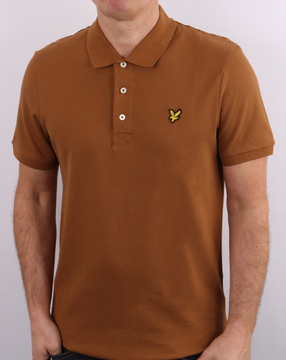 Lyle And Scott Polo Shirt Toffee
