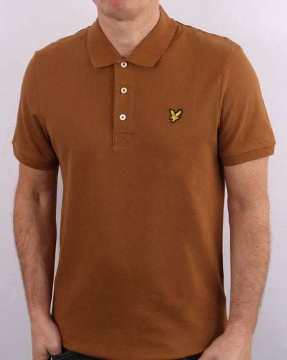 Lyle And Scott Polo Shirt Toffee