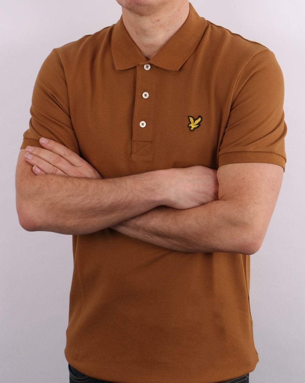 Lyle And Scott Polo Shirt Toffee