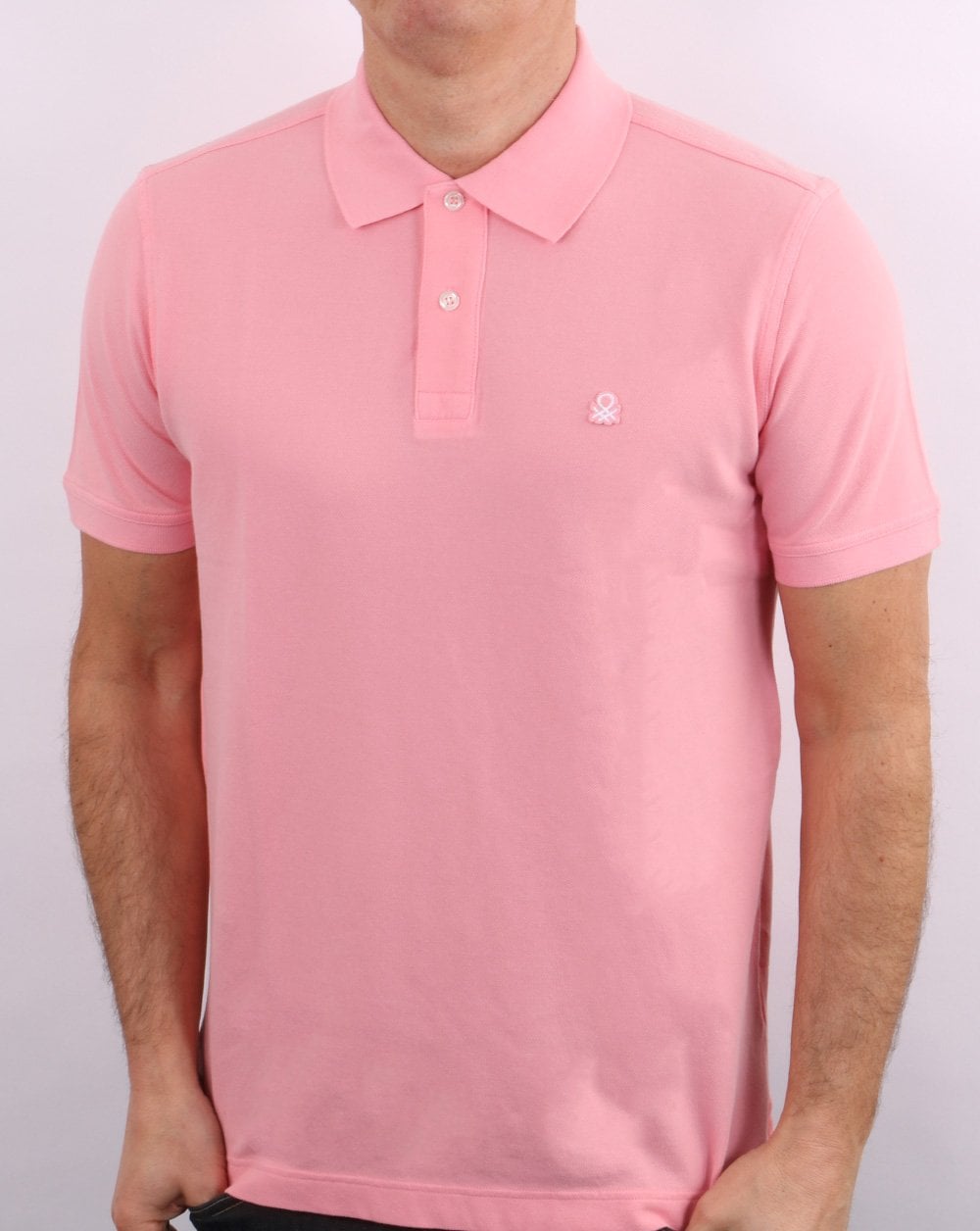Benetton Polo Shirt Pink