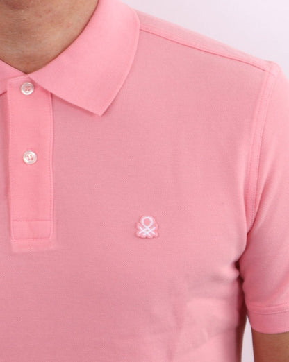 Benetton Polo Shirt Pink